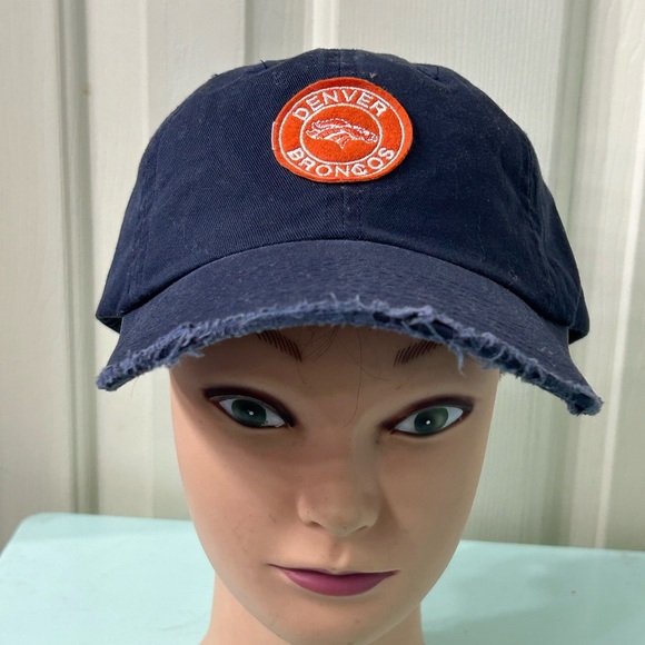 Denver Broncos Navy Blue Cap - Picture 2 of 10